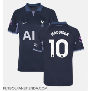 Tottenham Hotspur James Maddison #10 Segunda Equipación 2023-24 Manga Corta